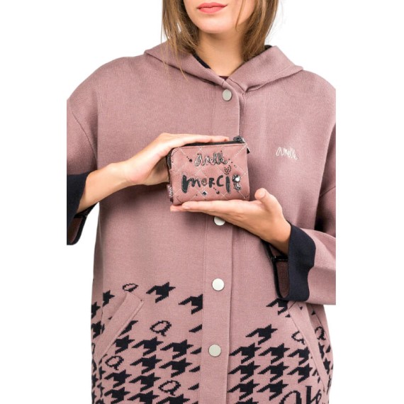 ANEKKE Carteira Pequena RFID Parisian Rosa | Ref. 280.41819-910