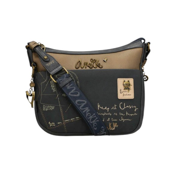 ANEKKE Mala de Tiracolo Grande Boutique Azul | Ref. 280.41853-138 ANEKKE Mala de Tiracolo Grande Boutique Azul | Ref. 280.41853-138