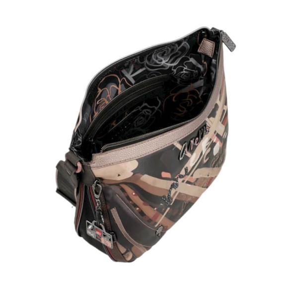 ANEKKE Mala de Tiracolo Grande Parisian Castanha | Ref. 280.41813-138