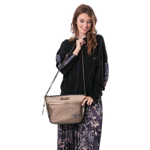 ANEKKE Mala de Tiracolo Real Smart Pack Bege | Ref. 280.41783-050