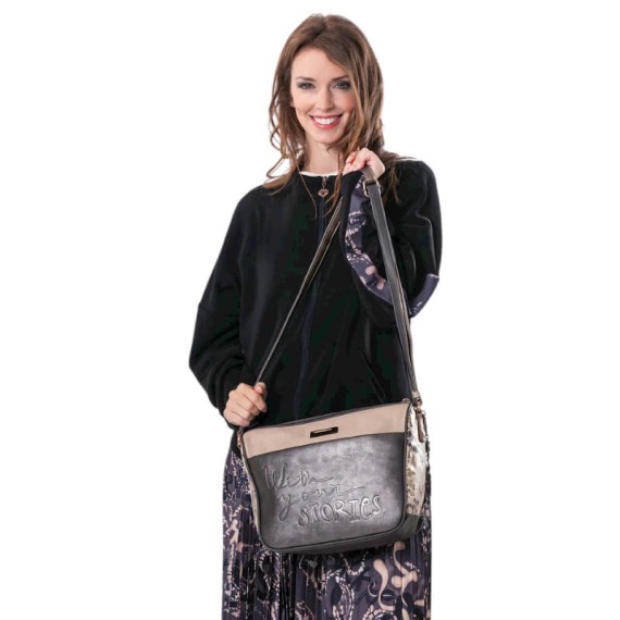 ANEKKE Mala de Tiracolo Real Smart Pack Bege | Ref. 280.41783-050