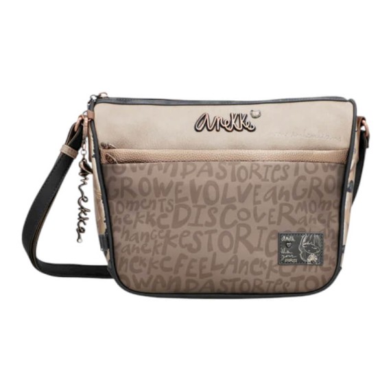 ANEKKE Mala de Tiracolo Real Smart Pack Bege | Ref. 280.41783-050