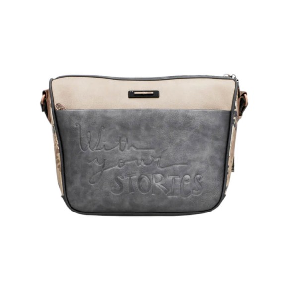 ANEKKE Mala de Tiracolo Real Smart Pack Bege | Ref. 280.41783-050