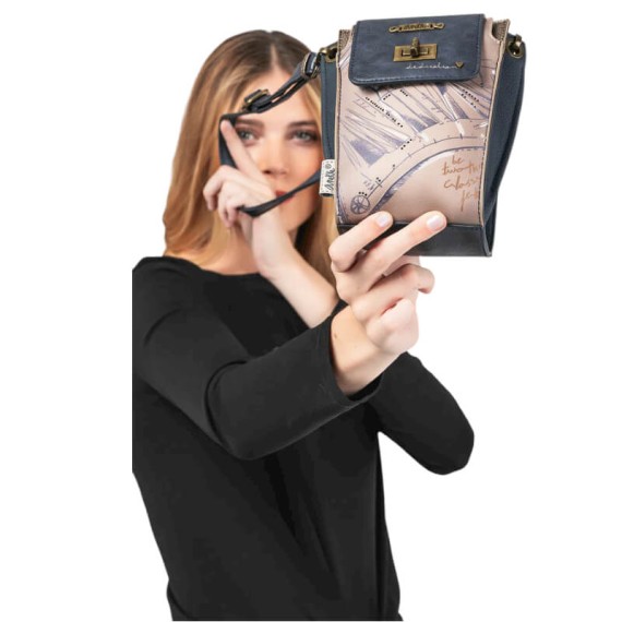 ANEKKE Mini Bolsa de Tiracolo Studio Azul | Ref. 280.41843-912