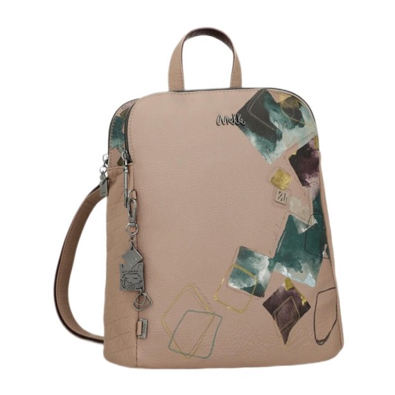ANEKKE Mochila de Duplo Compartimento Evolution Bege | Ref. 280.41775-073