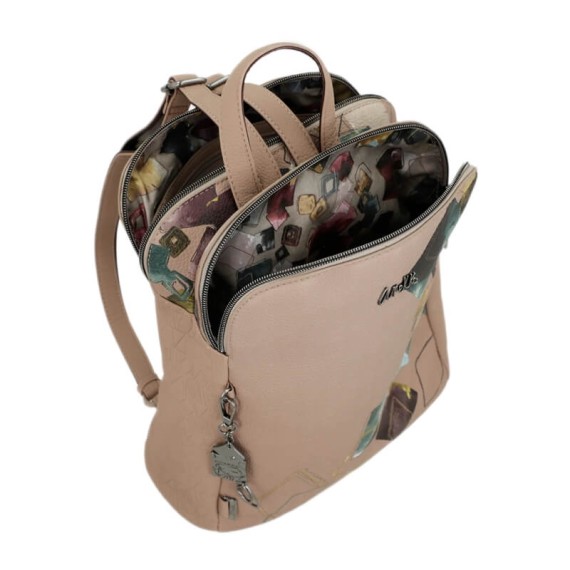 ANEKKE Mochila de Duplo Compartimento Evolution Bege | Ref. 280.41775-073 ANEKKE Mochila de Duplo Compartimento Evolution Bege | Ref. 280.41775-073