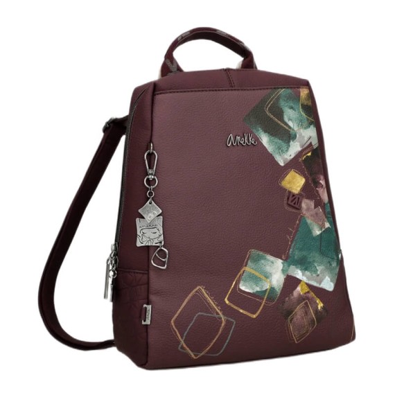 ANEKKE Mochila de Passeio Evolution Bordô | Ref. 280.41775-018