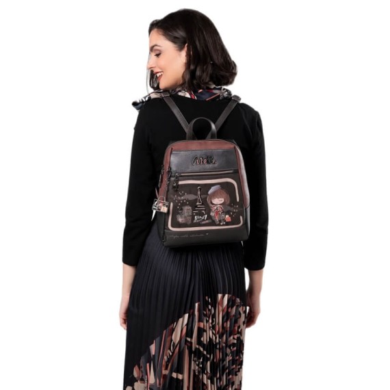 ANEKKE Mochila de Passeio Mademoiselle Castanha | Ref. 280.41805-018