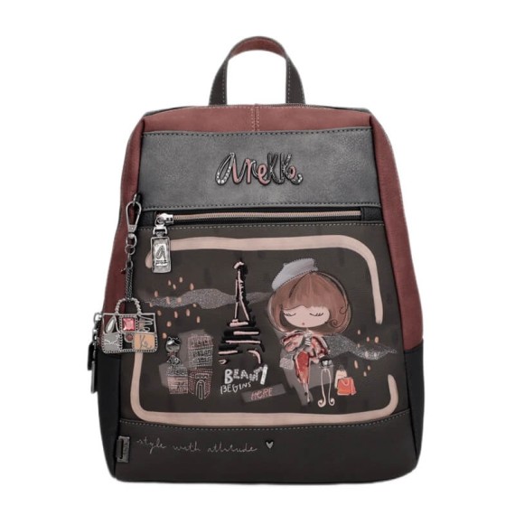 ANEKKE Mochila de Passeio Mademoiselle Castanha | Ref. 280.41805-018