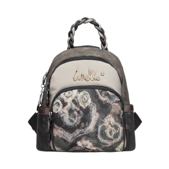 ANEKKE Mochila de Senhora Anti-Roubo Manifesto Taupe | Ref. 280.41715-213