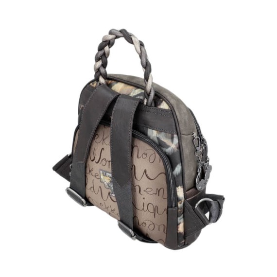 ANEKKE Mochila de Senhora Anti-Roubo Manifesto Taupe | Ref. 280.41715-213