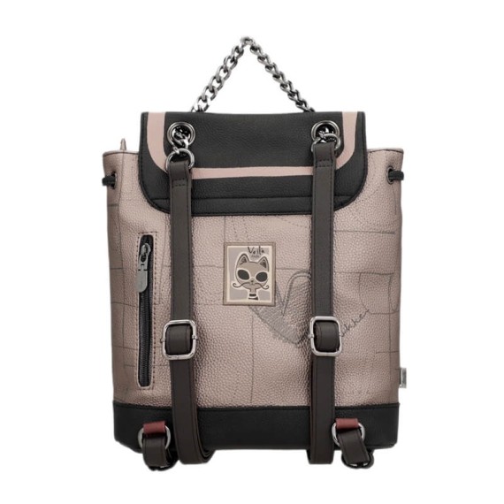 ANEKKE Mochila de Senhora com Pala Parisian Preta | Ref. 280.41815-173