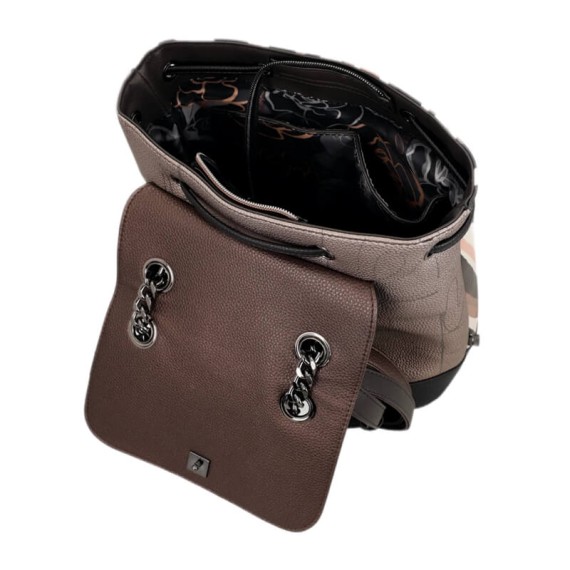 ANEKKE Mochila de Senhora com Pala Parisian Preta | Ref. 280.41815-173