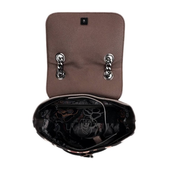 ANEKKE Mochila de Senhora com Pala Parisian Preta | Ref. 280.41815-173