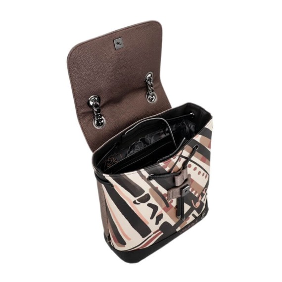 ANEKKE Mochila de Senhora com Pala Parisian Preta | Ref. 280.41815-173