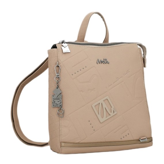 ANEKKE Mochila de Senhora Média Evolution Bege | Ref. 280.41775-301
