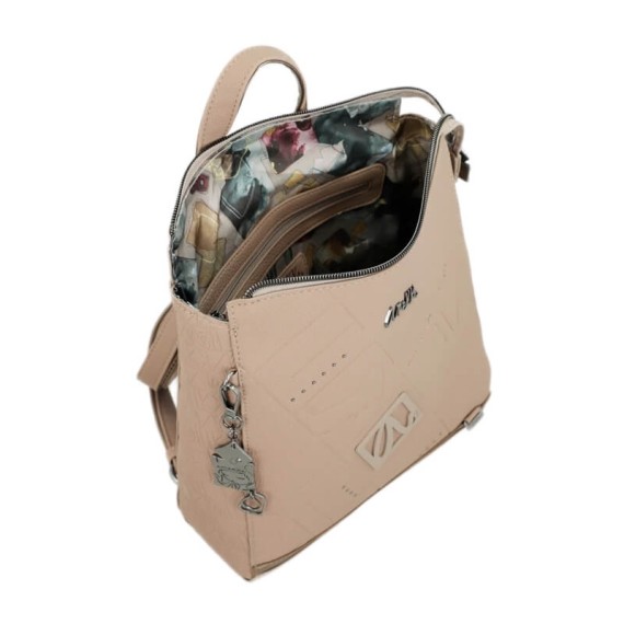 ANEKKE Mochila de Senhora Média Evolution Bege | Ref. 280.41775-301 ANEKKE Mochila de Senhora Média Evolution Bege | Ref. 280.41775-301