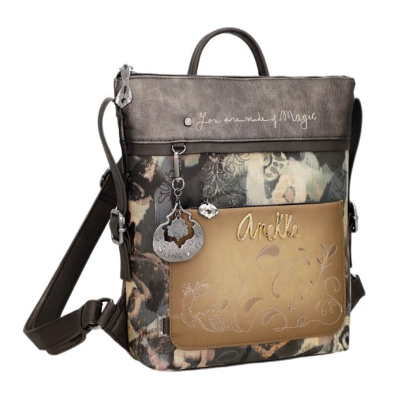 ANEKKE Mochila de Senhora Média Manifesto Taupe | Ref. 280.41715-237