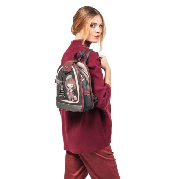 ANEKKE Mochila de Senhora Tripla Mademoiselle Castanha | Ref. 280.41805-043
