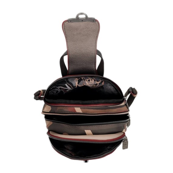 ANEKKE Mochila de Senhora Tripla Mademoiselle Castanha | Ref. 280.41805-043