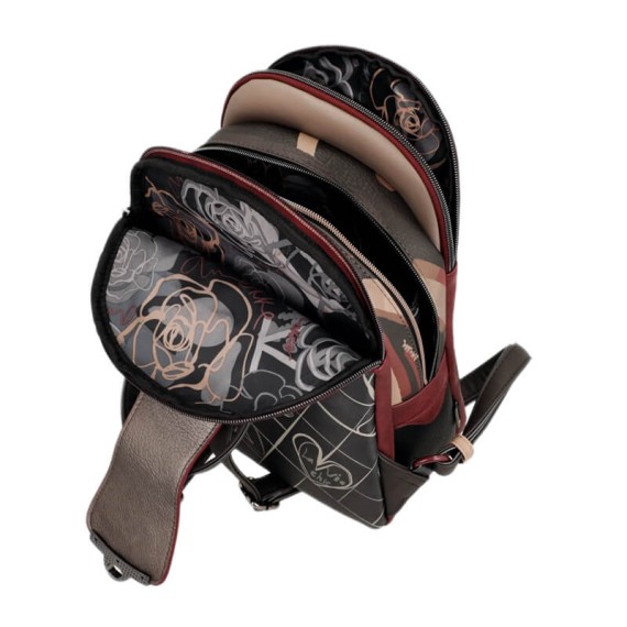 ANEKKE Mochila de Senhora Tripla Mademoiselle Castanha | Ref. 280.41805-043