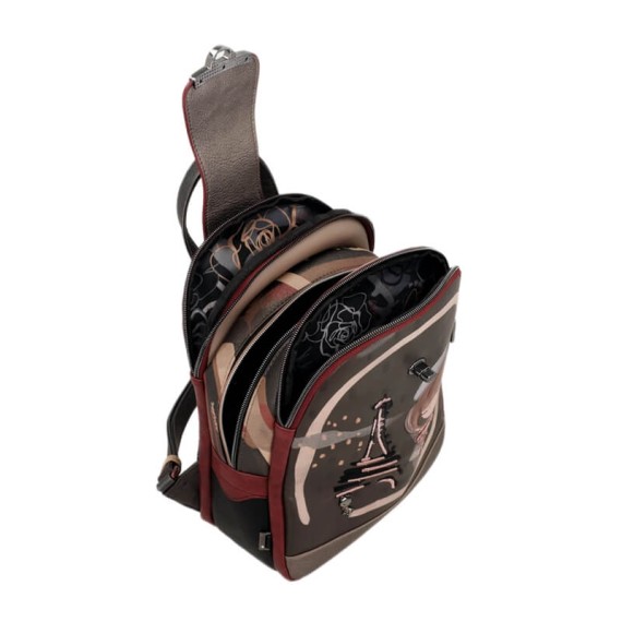 ANEKKE Mochila de Senhora Tripla Mademoiselle Castanha | Ref. 280.41805-043