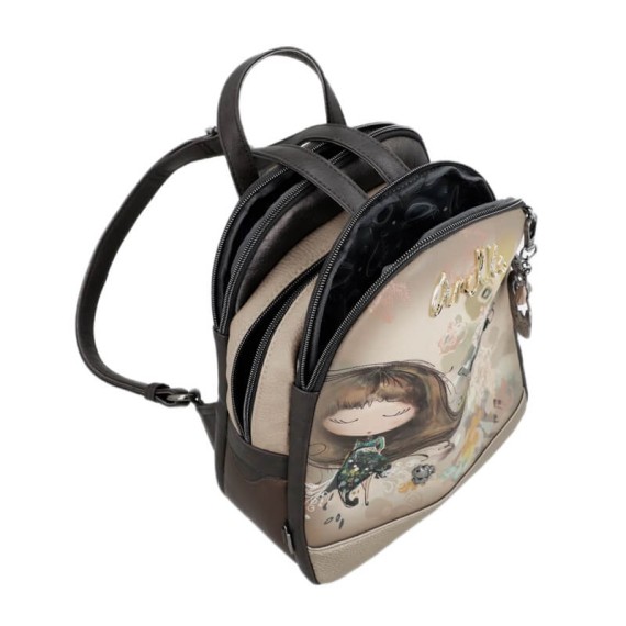 ANEKKE Mochila de Senhora Tripla Real Taupe | Ref. 280.41705-044