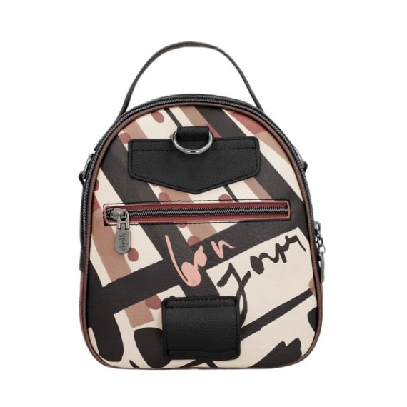 ANEKKE Mochila Pequena de Passeio Mademoiselle Preta | Ref. 280.41805-250