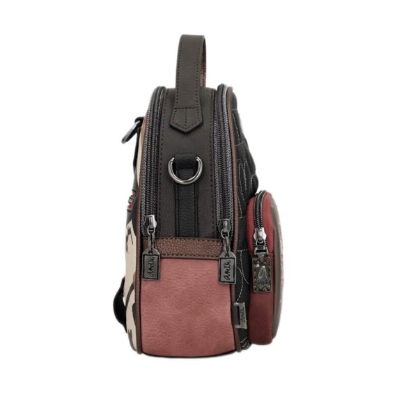 ANEKKE Mochila Pequena de Passeio Mademoiselle Preta | Ref. 280.41805-250