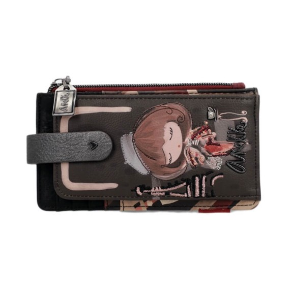 ANEKKE Porta-Cartões RFID Mademoiselle Preto | Ref. 280.41809-013