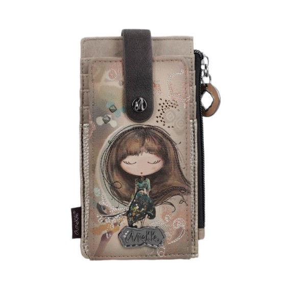 ANEKKE Porta-Cartões RFID Real Taupe | Ref. 280.41709-013 ANEKKE Porta-Cartões RFID Real Taupe | Ref. 280.41709-013