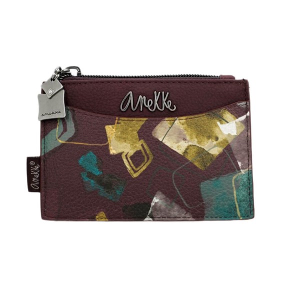 ANEKKE Porta-Moedas c/ Porta-Cartões Médio Evolution Bordô | Ref.  280.41779-030 ANEKKE Porta-Moedas c/ Porta-Cartões Médio Evolution Bordô | Ref.  280.41779-030