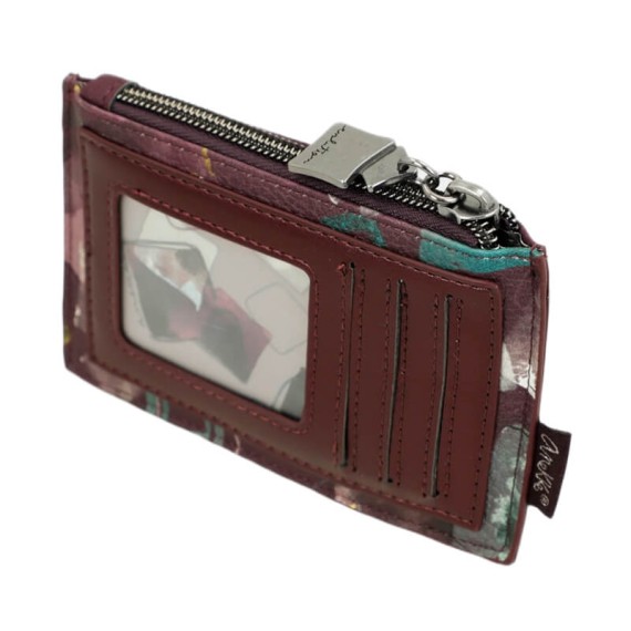 ANEKKE Porta-Moedas c/ Porta-Cartões Médio Evolution Bordô | Ref.  280.41779-030 ANEKKE Porta-Moedas c/ Porta-Cartões Médio Evolution Bordô | Ref.  280.41779-030