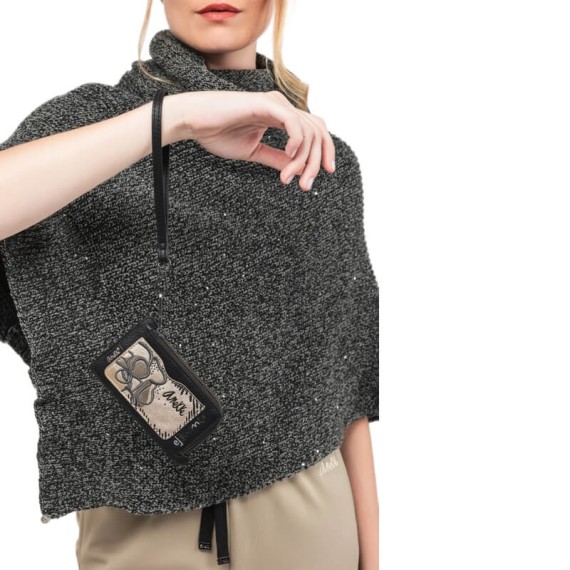 ANEKKE Porta-Moedas / Cartões Nature Koko Preto | Ref. 280.41869-012