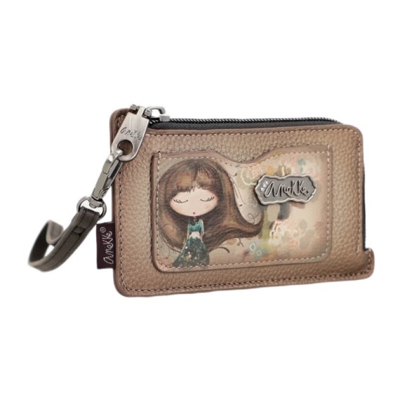 ANEKKE Porta-Moedas / Cartões Original Real Taupe | Ref. 280.41709-012