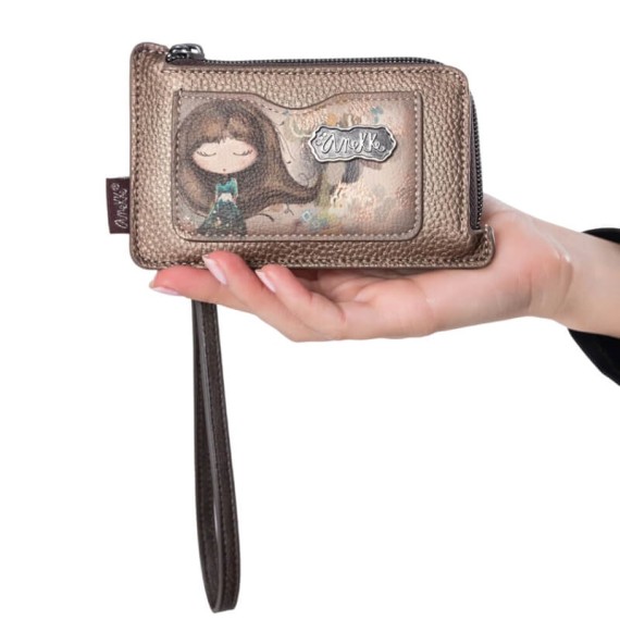 ANEKKE Porta-Moedas / Cartões Original Real Taupe | Ref. 280.41709-012
