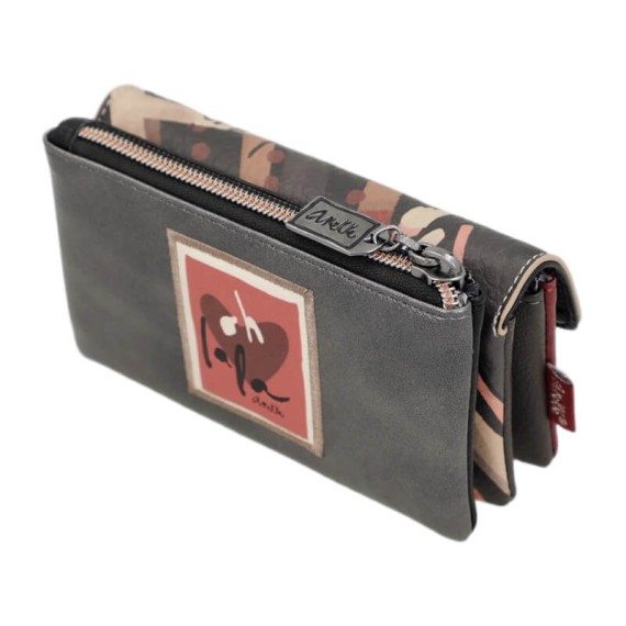 ANEKKE Porta-Moedas com Aba Parisian Multicolor | Ref. 280.41819-025