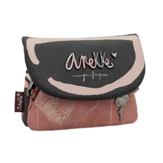ANEKKE Porta-Moedas Envelope Parisian Preto | Ref. 280.41819-016