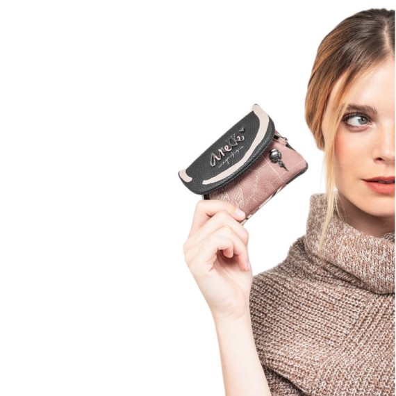 ANEKKE Porta-Moedas Envelope Parisian Preto | Ref. 280.41819-016