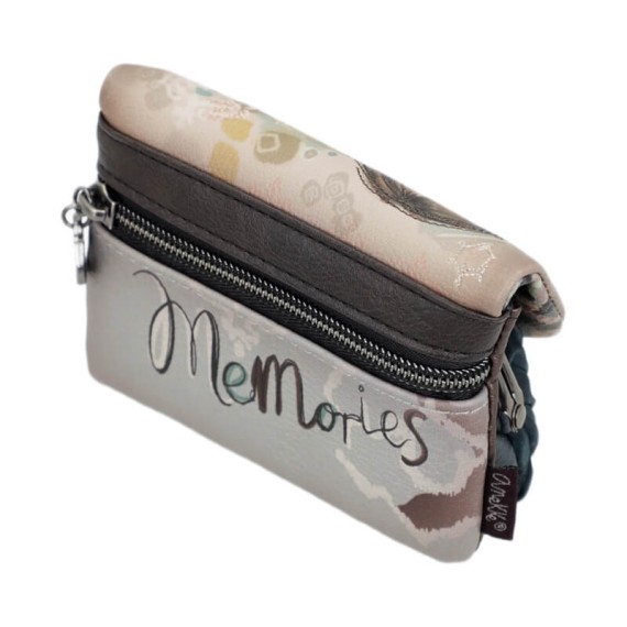 ANEKKE Porta-Moedas Envelope Real Taupe | Ref. 280.41709-016 ANEKKE Porta-Moedas Envelope Real Taupe | Ref. 280.41709-016