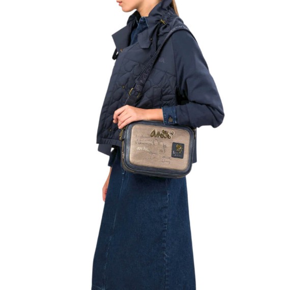 ANEKKE Bolsa de Tiracolo Tripla Boutique Azul | Ref. 280.41853-188