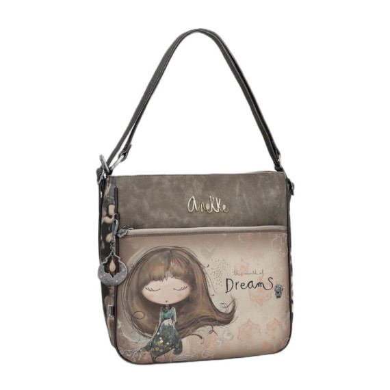 ANEKKE Mala Conversível Mochila Real Taupe | Ref. 280.41705-072