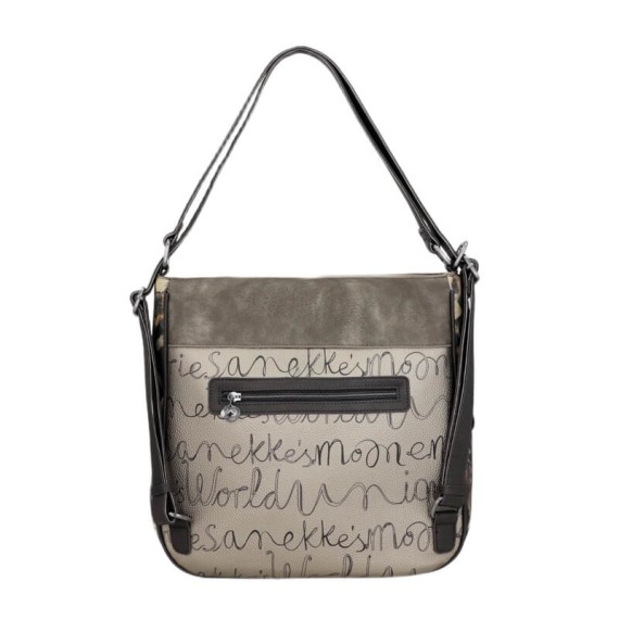 ANEKKE Mala Conversível Mochila Real Taupe | Ref. 280.41705-072