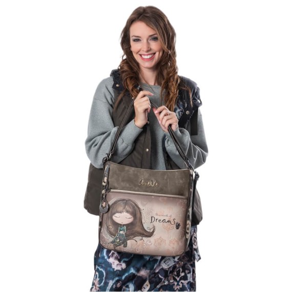 ANEKKE Mala Conversível Mochila Real Taupe | Ref. 280.41705-072