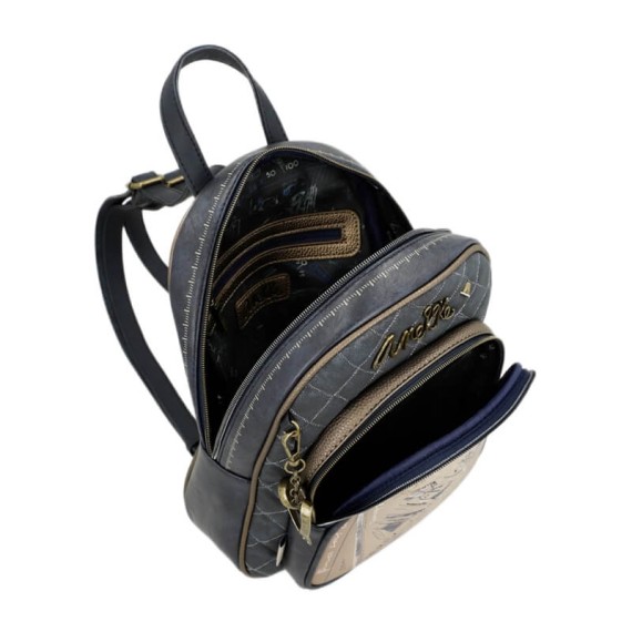 ANEKKE Mochila com Bolso Frontal Studio Azul | Ref. 280.41845-197