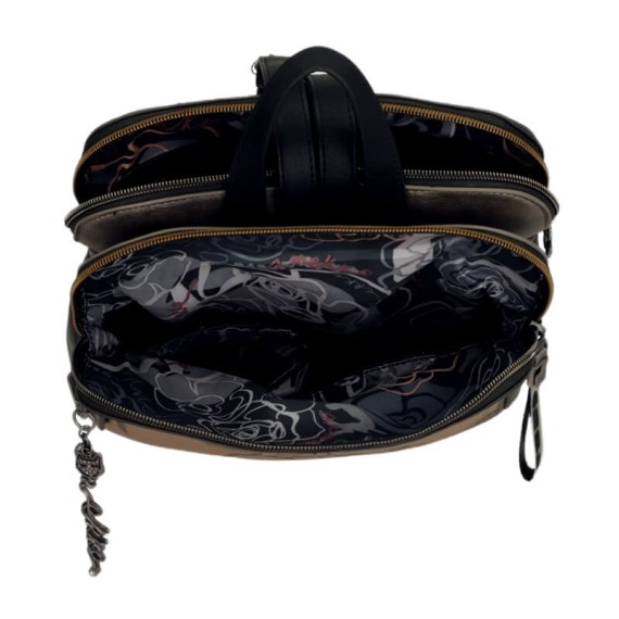 ANEKKE Mochila de Duplo Compartimento Nature Koko Prateada | Ref. 280.41865-073