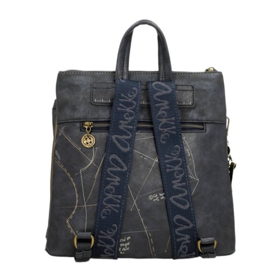 ANEKKE Mochila de Senhora Média Boutique Azul | Ref. 280.41855-233