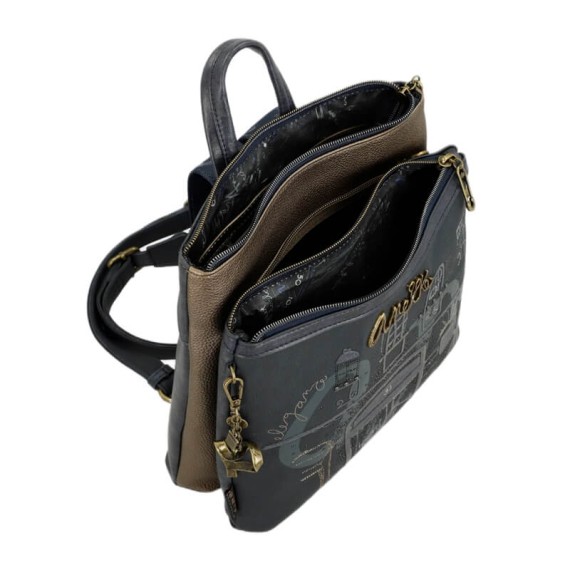 ANEKKE Mochila de Senhora Média Boutique Azul | Ref. 280.41855-233