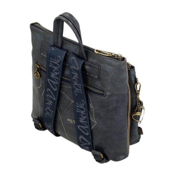 ANEKKE Mochila de Senhora Média Boutique Azul | Ref. 280.41855-233