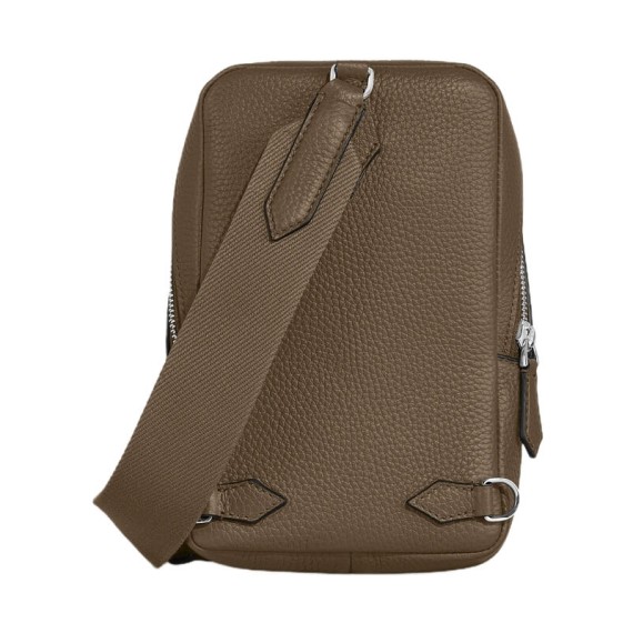Bolsa Crossbody em Pele MONTBLANC Chestnut Brown | Ref. 238.220206